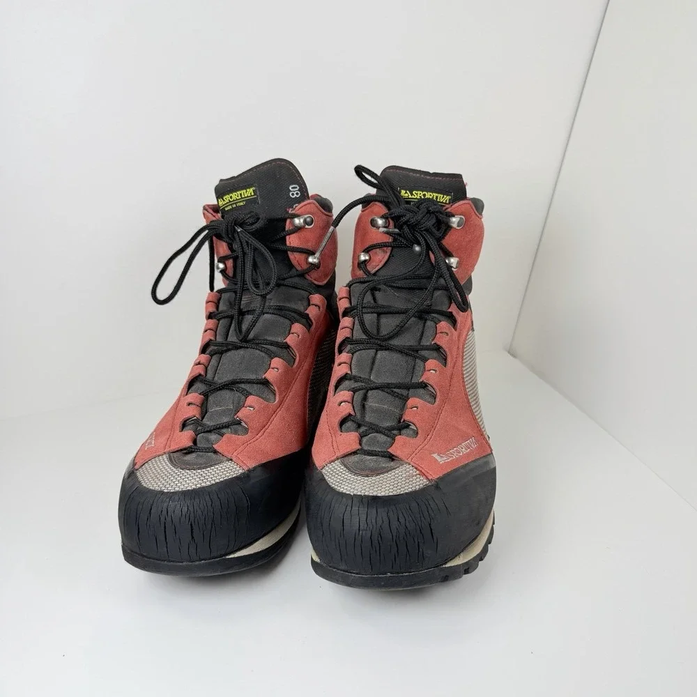La Sportiva Trango S Evo GTX Boots EU 47 Red Black Made in Italy